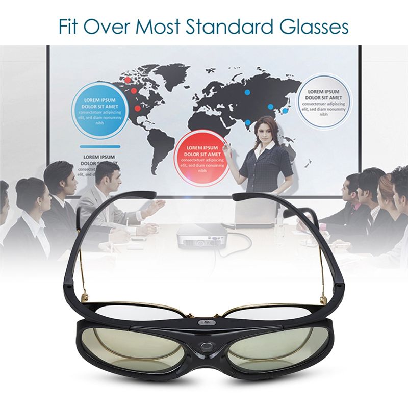 Active 3D Glasses Dlp Link Projector - Óculos 3D com Obturador Ativo DT51