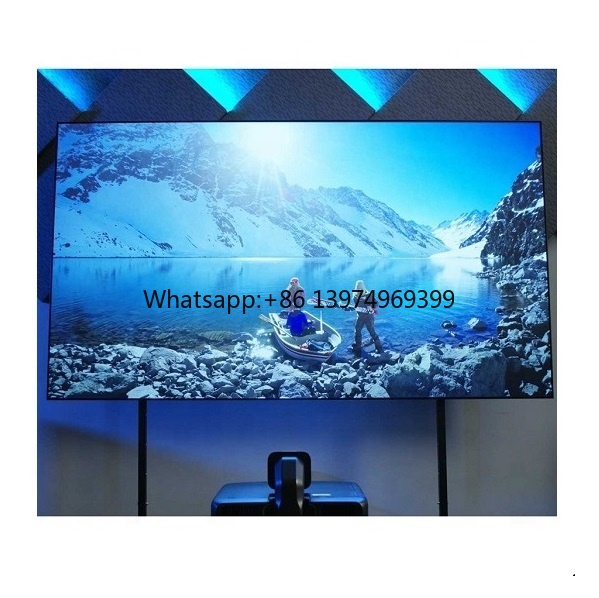 Ultra Short Throw Laser Projector 4K - Tela de Projeção ALR de 120
