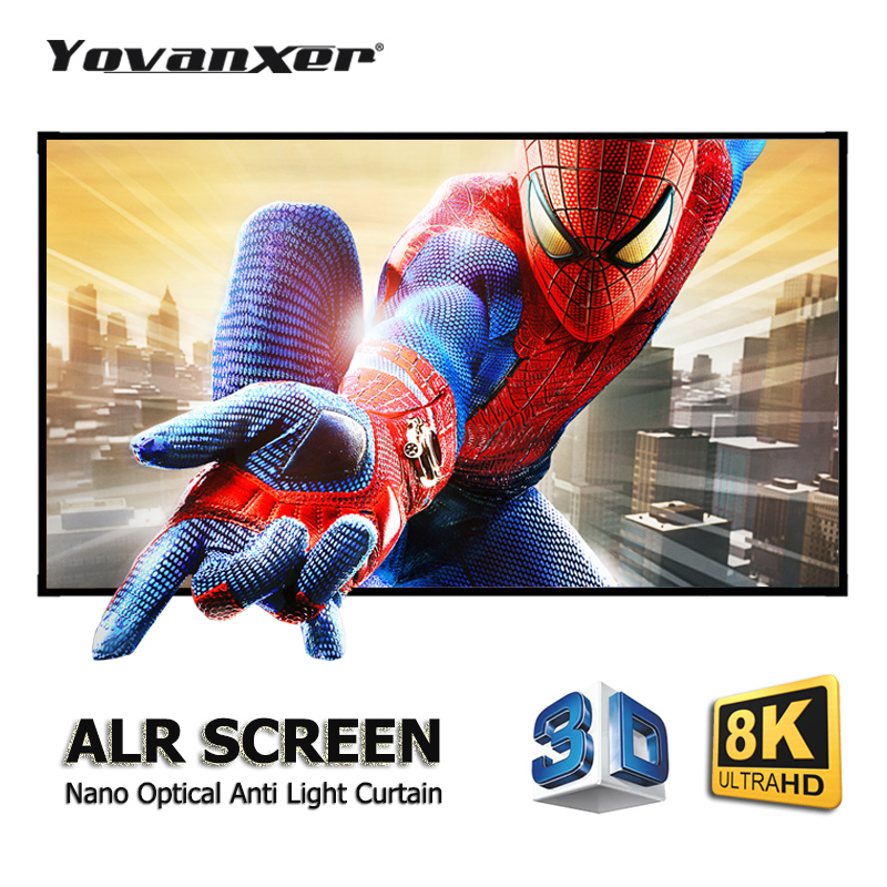 Alr Ambient Light Rejecting Projector Screen - Tela de Projeção ALR 3D Nano
