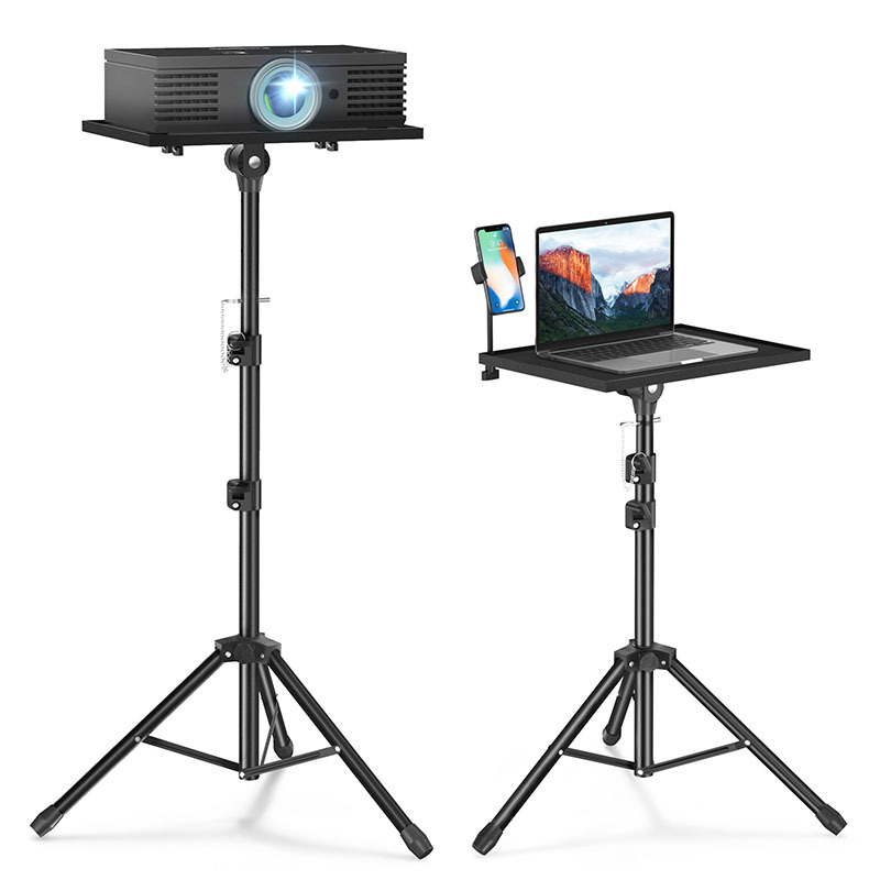 Projector Floor Stand Tripod Adjustable - Suporte portátil para projetor, suporte para