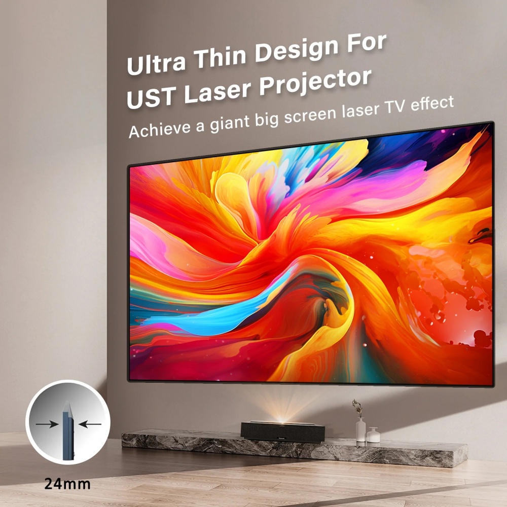 Alr Ambient Light Rejecting Projector Screen - Tela Óptica Fresnel ALR para Projetores