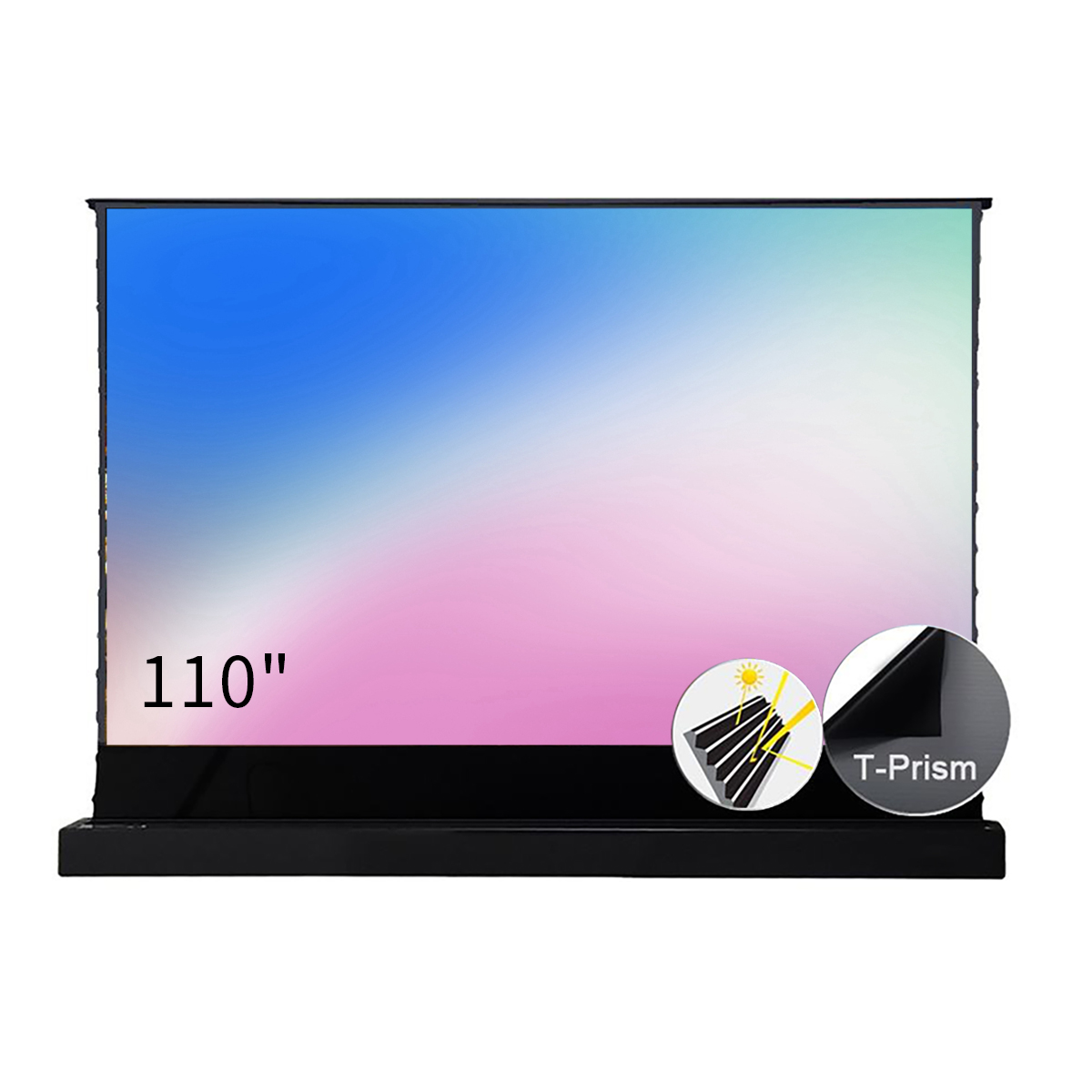 Ultra Short Throw Laser Projector 4K - R 110 Polegada piso de tensão