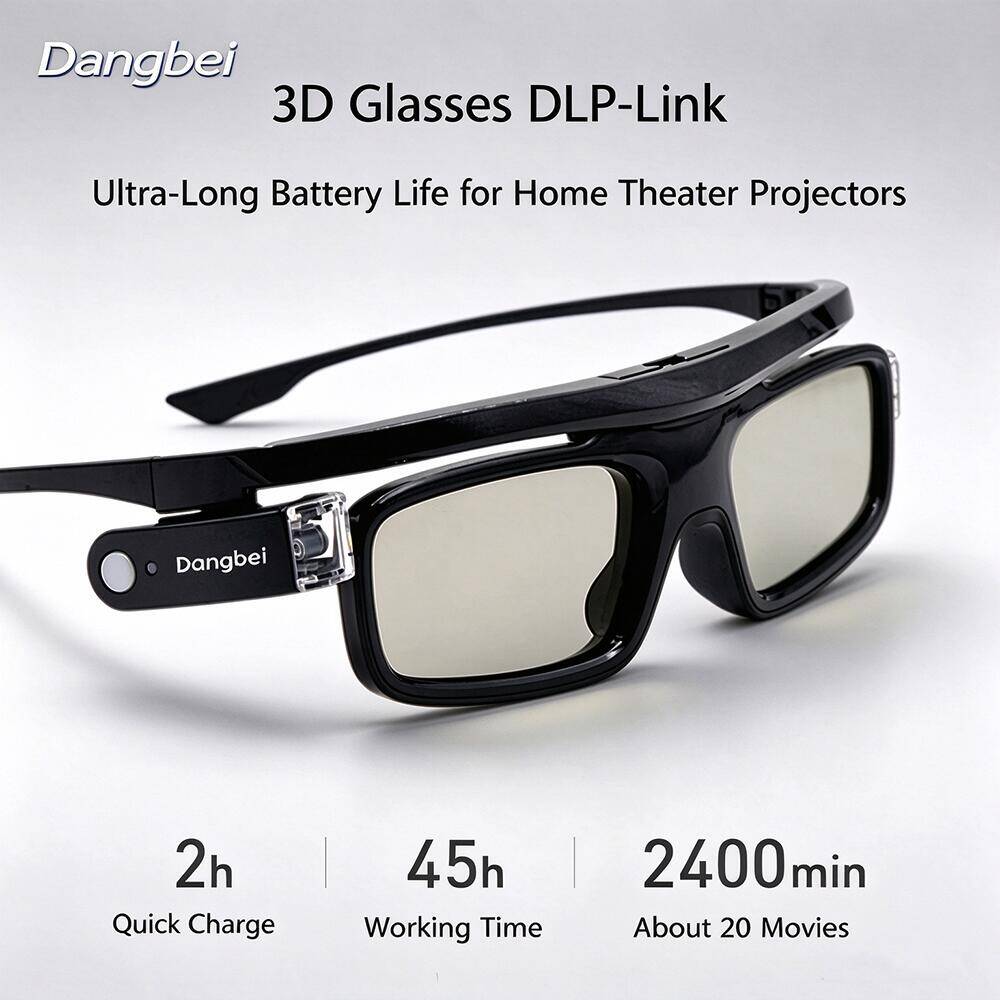 Active 3D Glasses Dlp Link Projector - Acessórios para Projetores Dangbei, Óculos 3D