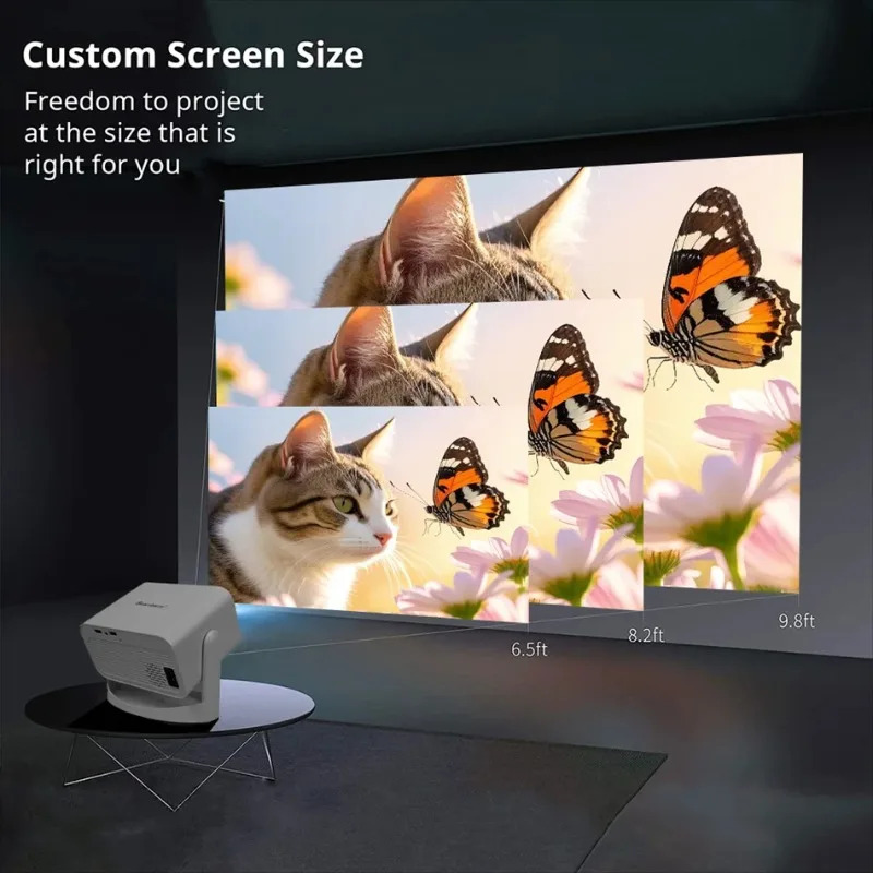 【Mais Vendido】 Projetor Portát - Auto Focus Keystone Correction Projector avaliação e preço