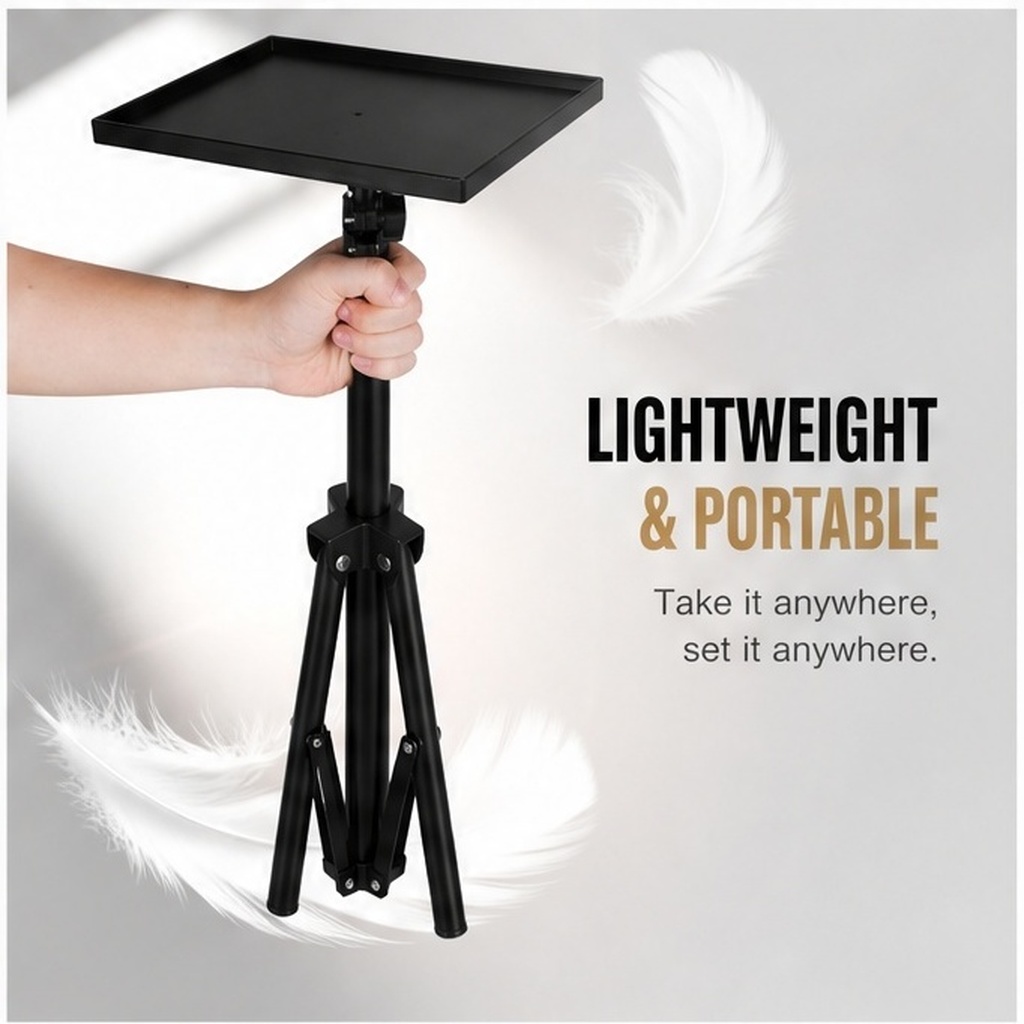 Suporte portátil para projetor - Projector Floor Stand Tripod Adjustable avaliação e preço