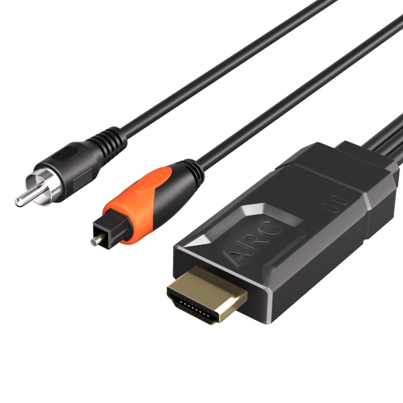 Conversor Extrator de Áudio EA - Optical Audio Hdmi Earc Extractor avaliação e preço