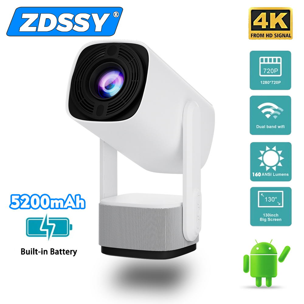 ZDSSY Projetor 4K K2 Smart And - Auto Focus Keystone Correction Projector avaliação e preço
