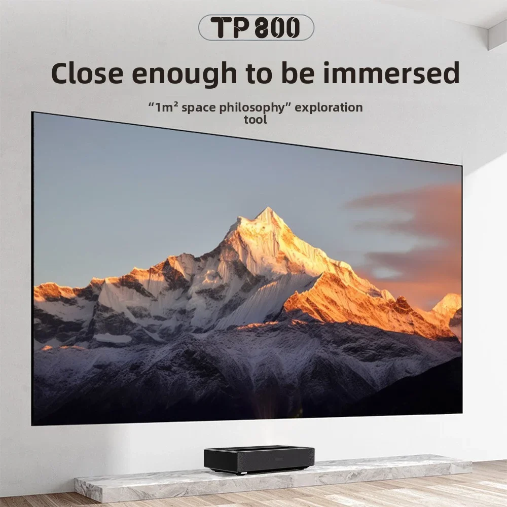 Projetor a Laser 4K HD 3 Cores - Ultra Short Throw Laser Projector 4K avaliação e preço