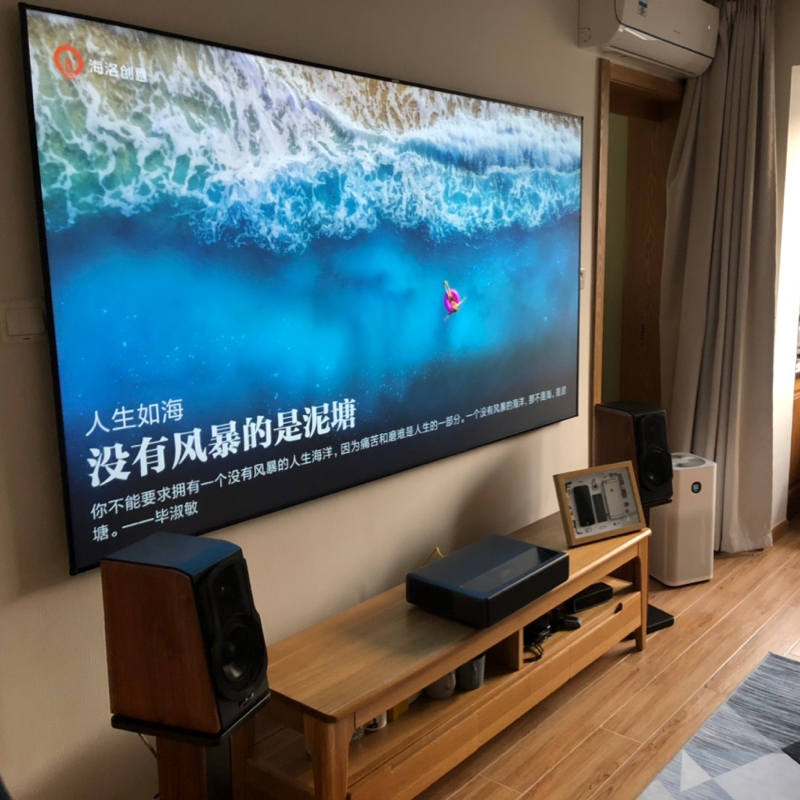 NOVO 2026 Tela de Projeção de  - Alr Ambient Light Rejecting Projector Screen avaliação e preço