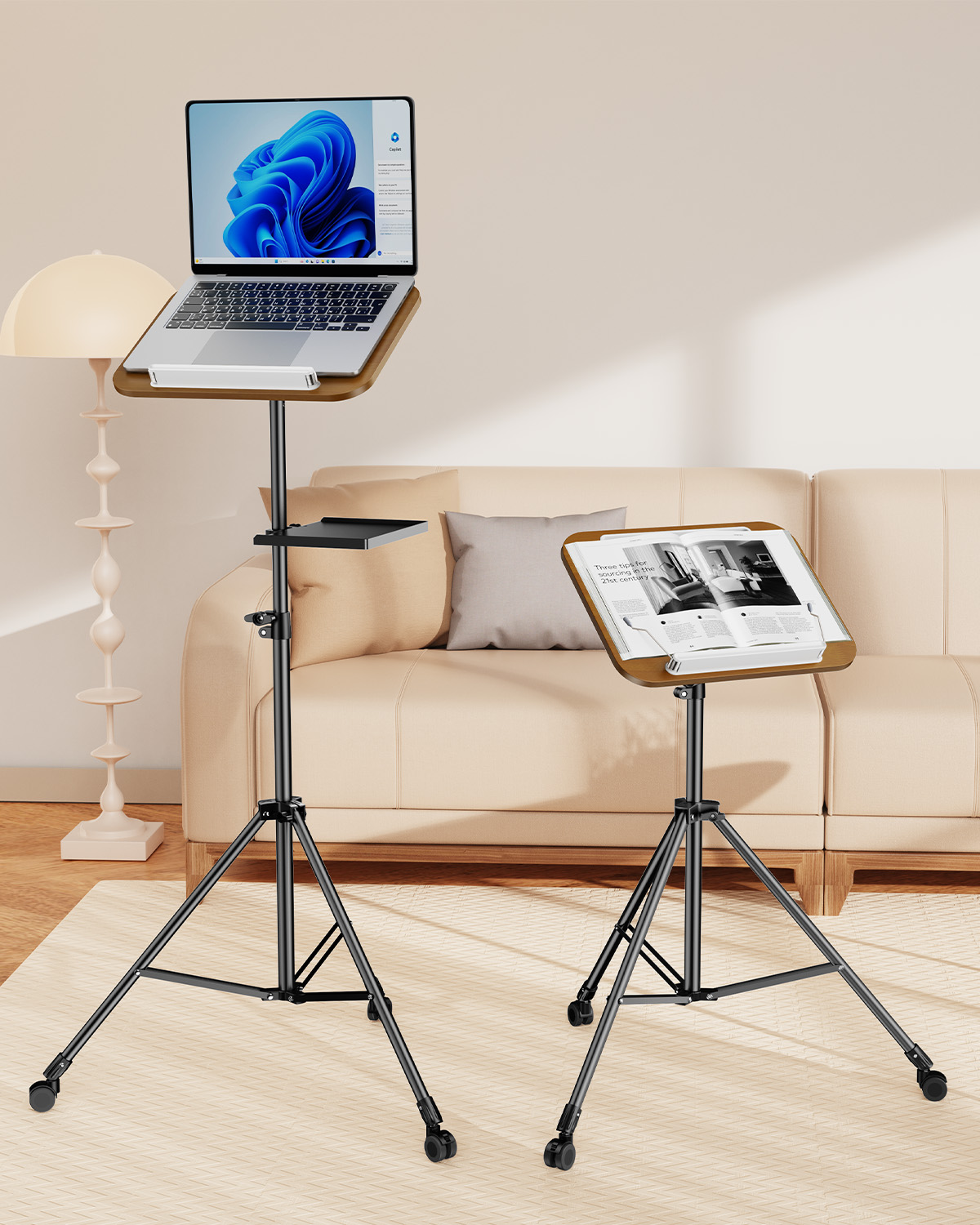 Oatsbasf portátil portátil tri - Projector Floor Stand Tripod Adjustable avaliação e preço