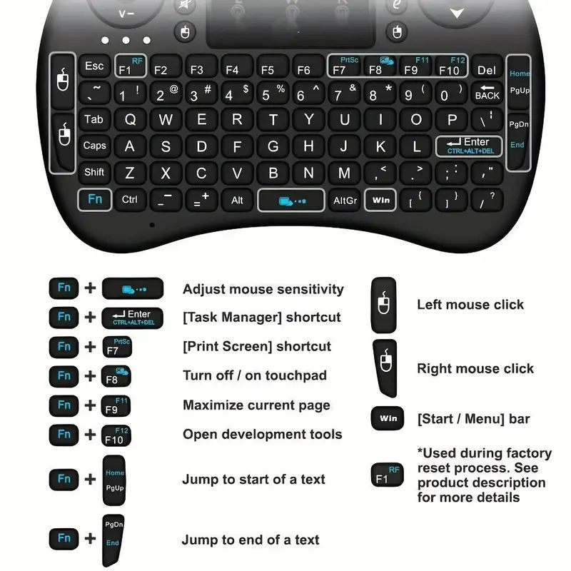 Mini teclado bluetooth portáti - Mini Portable Projector Rechargeable Battery avaliação e preço