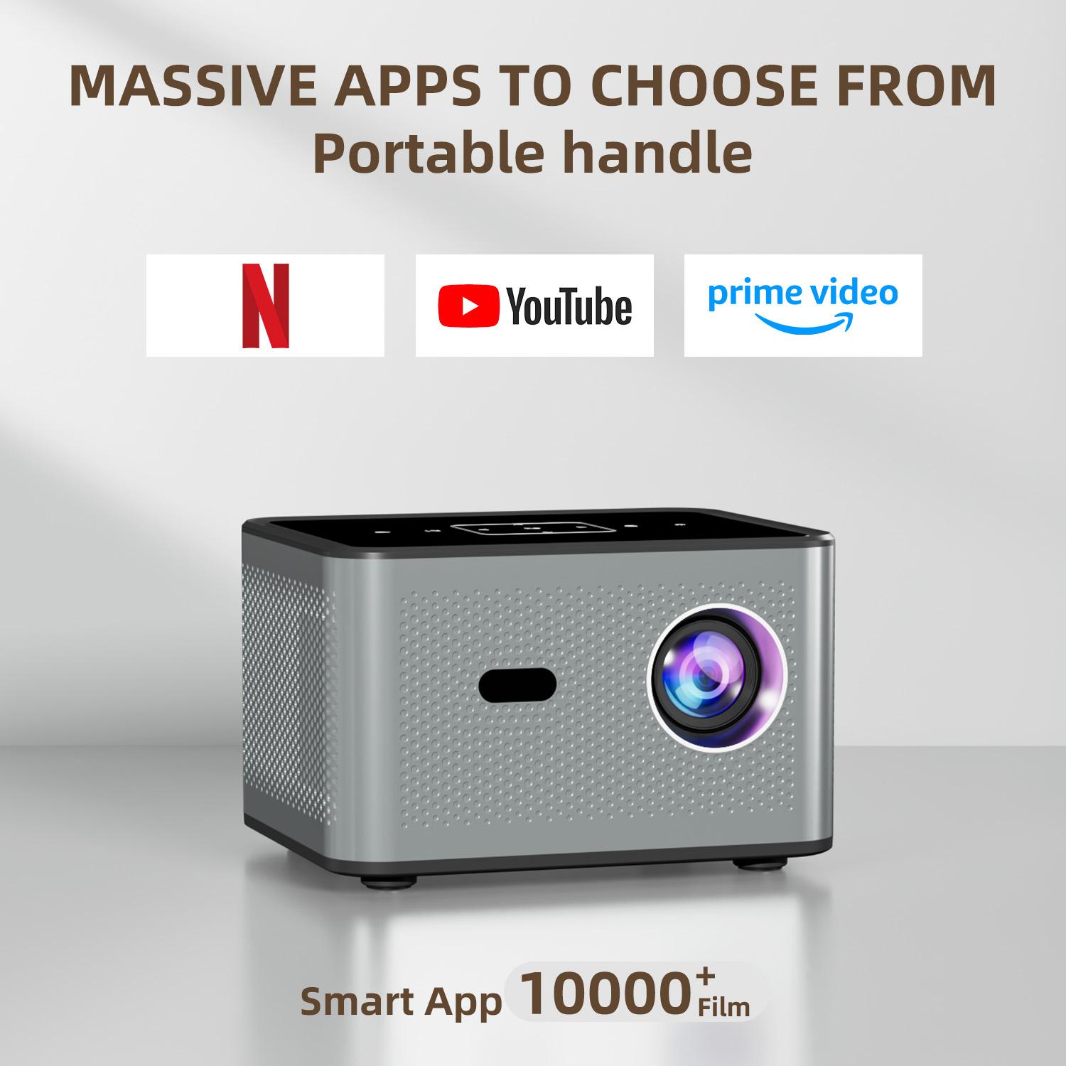 Projetor Inteligente X3 Pro Go - Auto Focus Keystone Correction Projector avaliação e preço