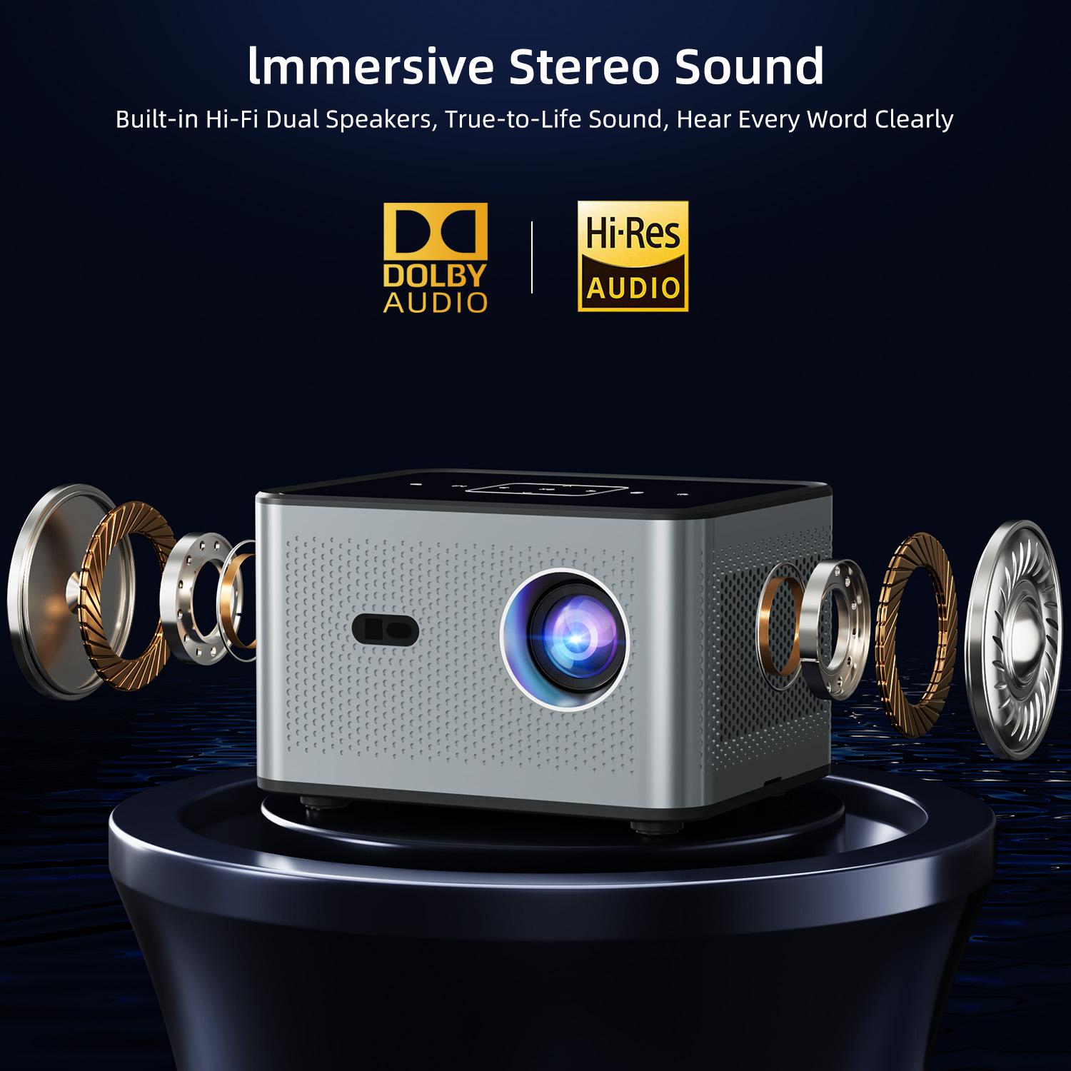 Projetor Inteligente X3 Pro Go - Auto Focus Keystone Correction Projector avaliação e preço