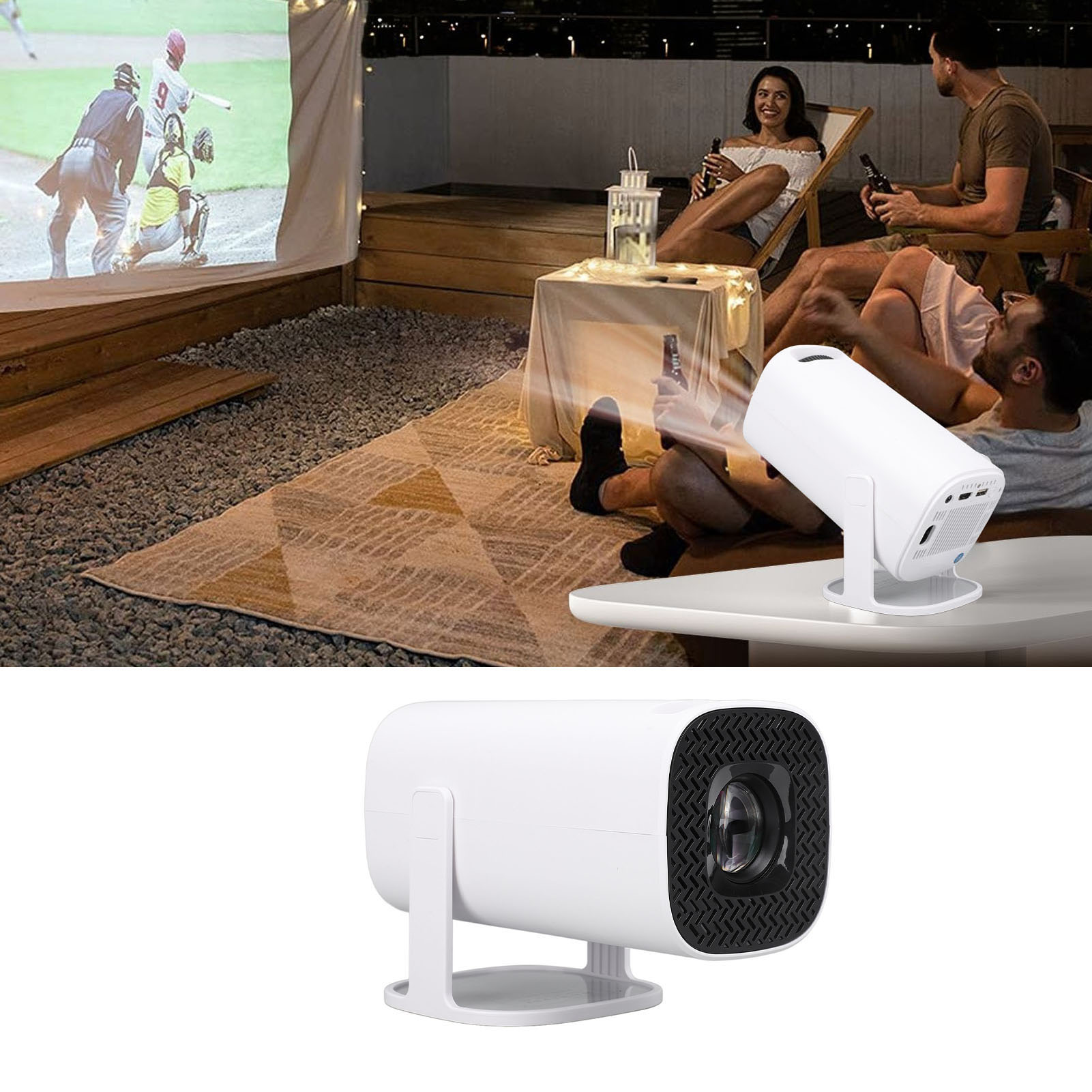 Projetor LED P30 1080P FHD 4K  - 4K Smart Projector Android 11 Wifi 6 avaliação e preço