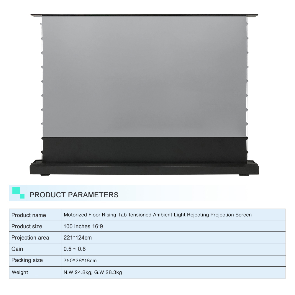 Tela de Projeção Motorizada de - Projector Screen 120 Inch Motorized Ambient avaliação e preço
