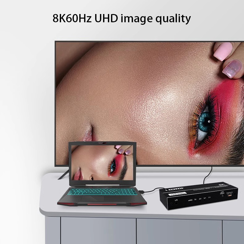 Extrator de Áudio HDMI 8K com  - Optical Audio Hdmi Earc Extractor avaliação e preço