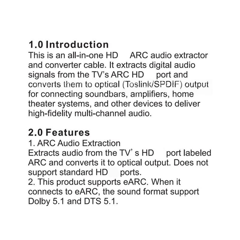 Extrator de Áudio ARC EARC Com - Optical Audio Hdmi Earc Extractor avaliação e preço