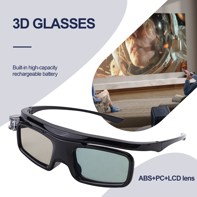 Óculos 3d completos para proje - Active 3D Glasses Dlp Link Projector avaliação e preço
