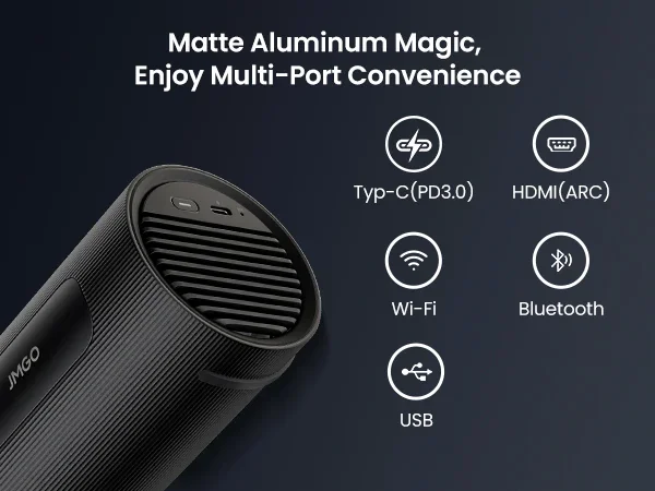 Tendências quentes jmo picofli - Mini Portable Projector Rechargeable Battery avaliação e preço