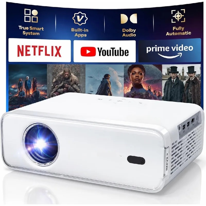 Suporta 1080P nativo e 4K, com - Auto Focus Keystone Correction Projector avaliação e preço