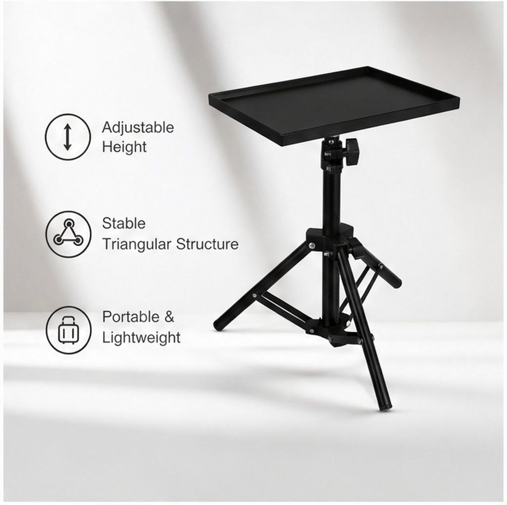 Suporte para projetor com altu - Projector Floor Stand Tripod Adjustable avaliação e preço