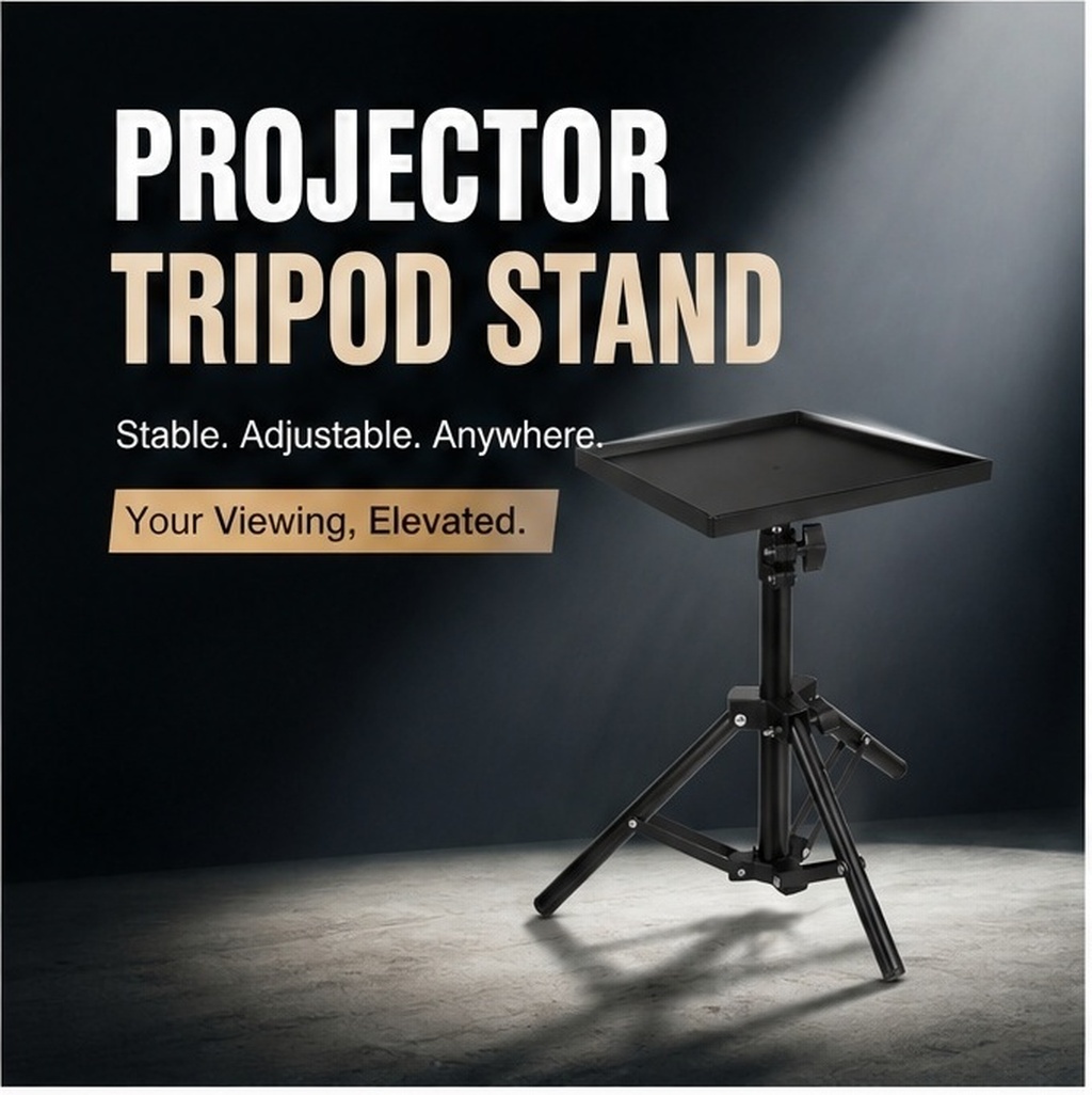 Suporte de projetor ajustável  - Projector Floor Stand Tripod Adjustable avaliação e preço