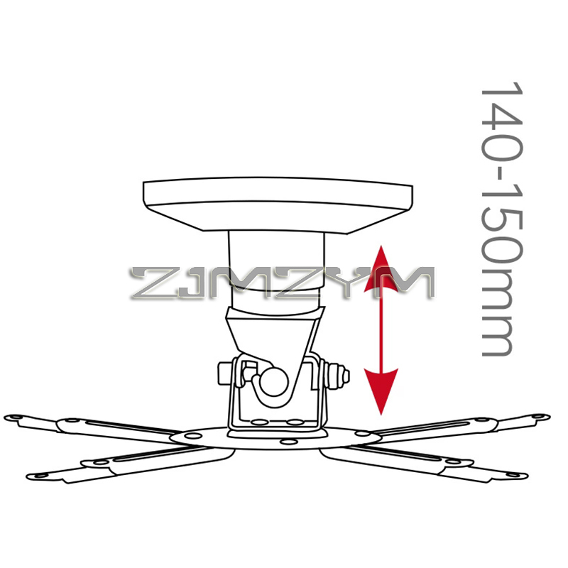 Suporte do projetor suporte de - Projector Ceiling Mount Bracket Universal avaliação e preço