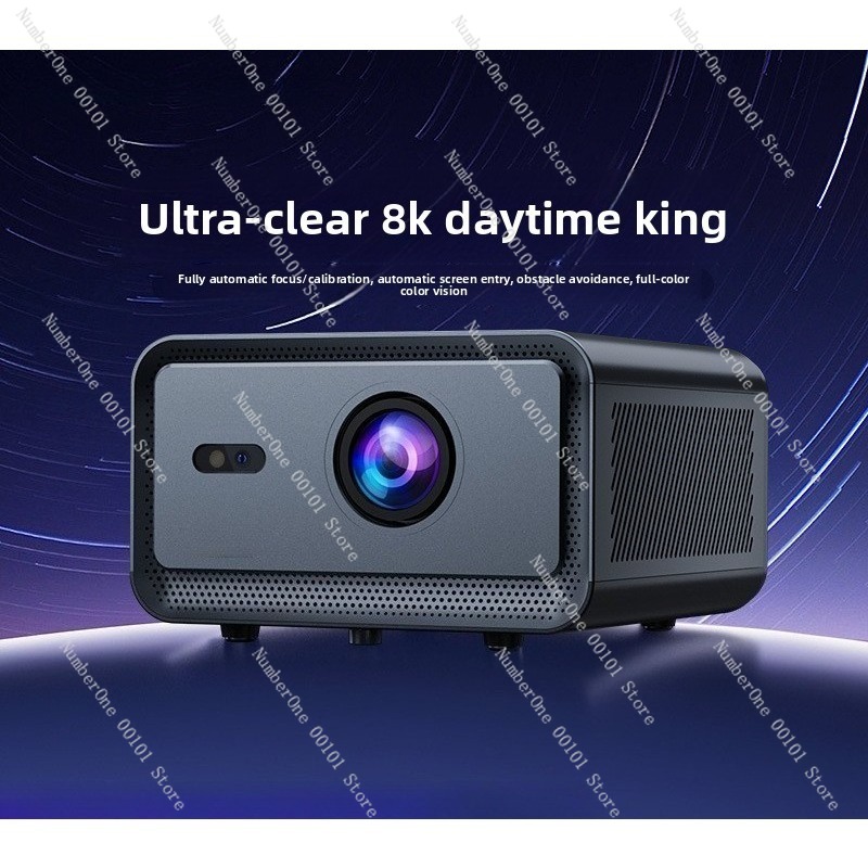 Projetor Portátil Inteligente  - Auto Focus Keystone Correction Projector avaliação e preço