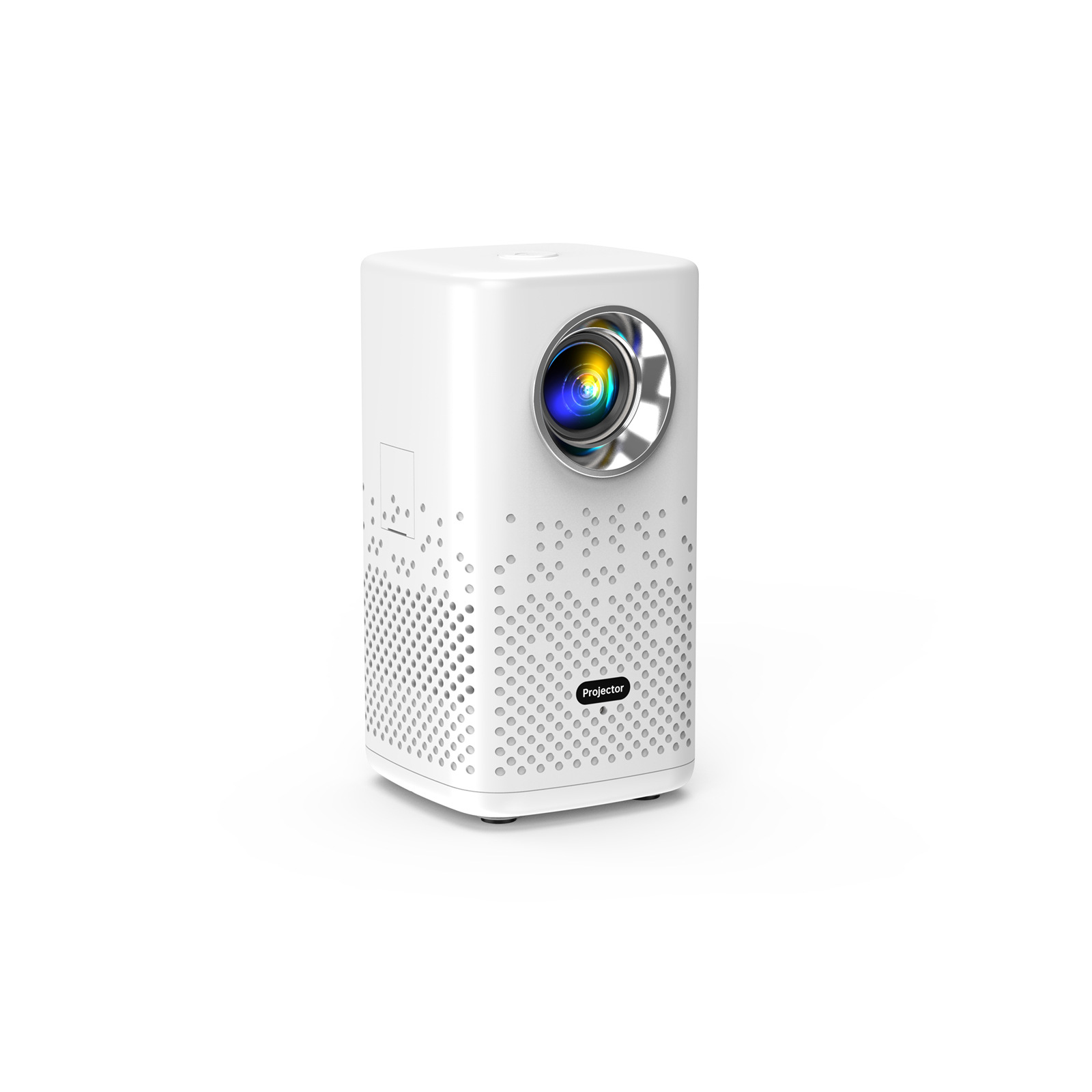 Projetor portátil de alta defi - Mini Portable Projector Rechargeable Battery avaliação e preço