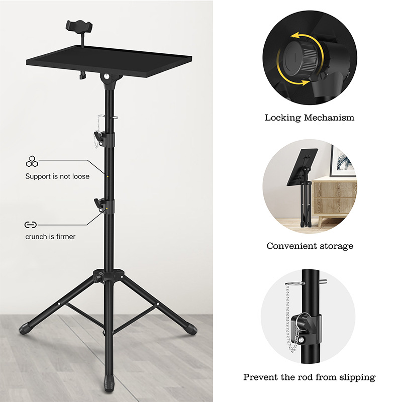 Suporte portátil para projetor - Projector Floor Stand Tripod Adjustable avaliação e preço