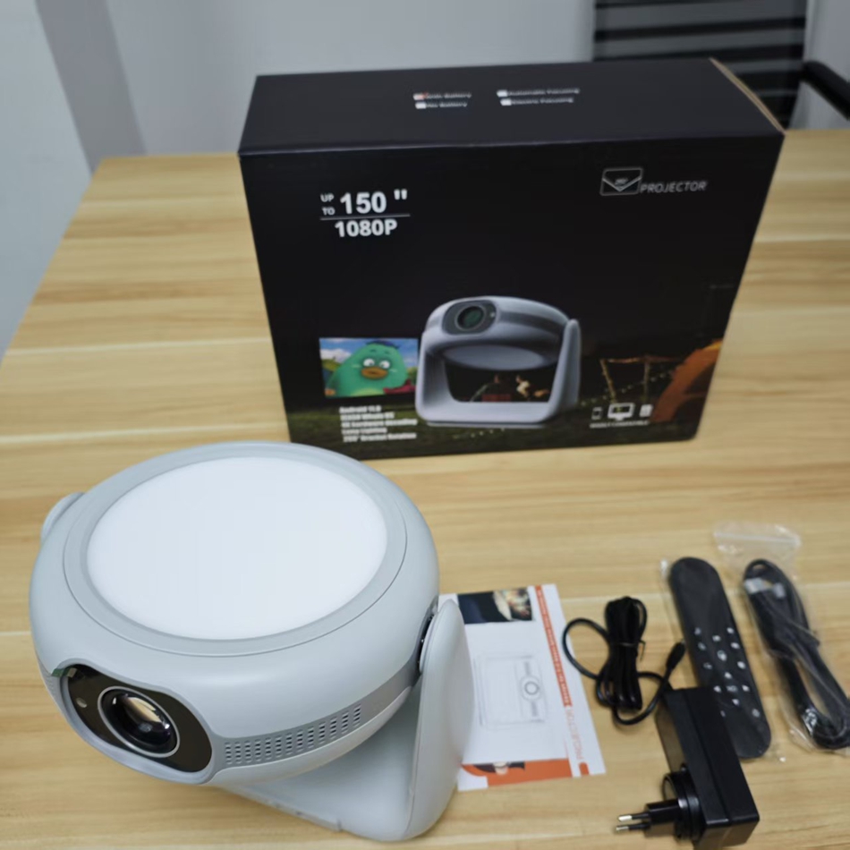 Projetor Inteligente Android11 - 4K Smart Projector Android 11 Wifi 6 avaliação e preço