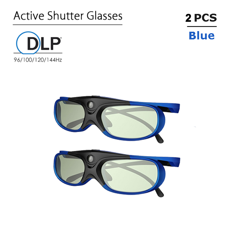 Óculos de obturador ativo dlp- - Active 3D Glasses Dlp Link Projector avaliação e preço