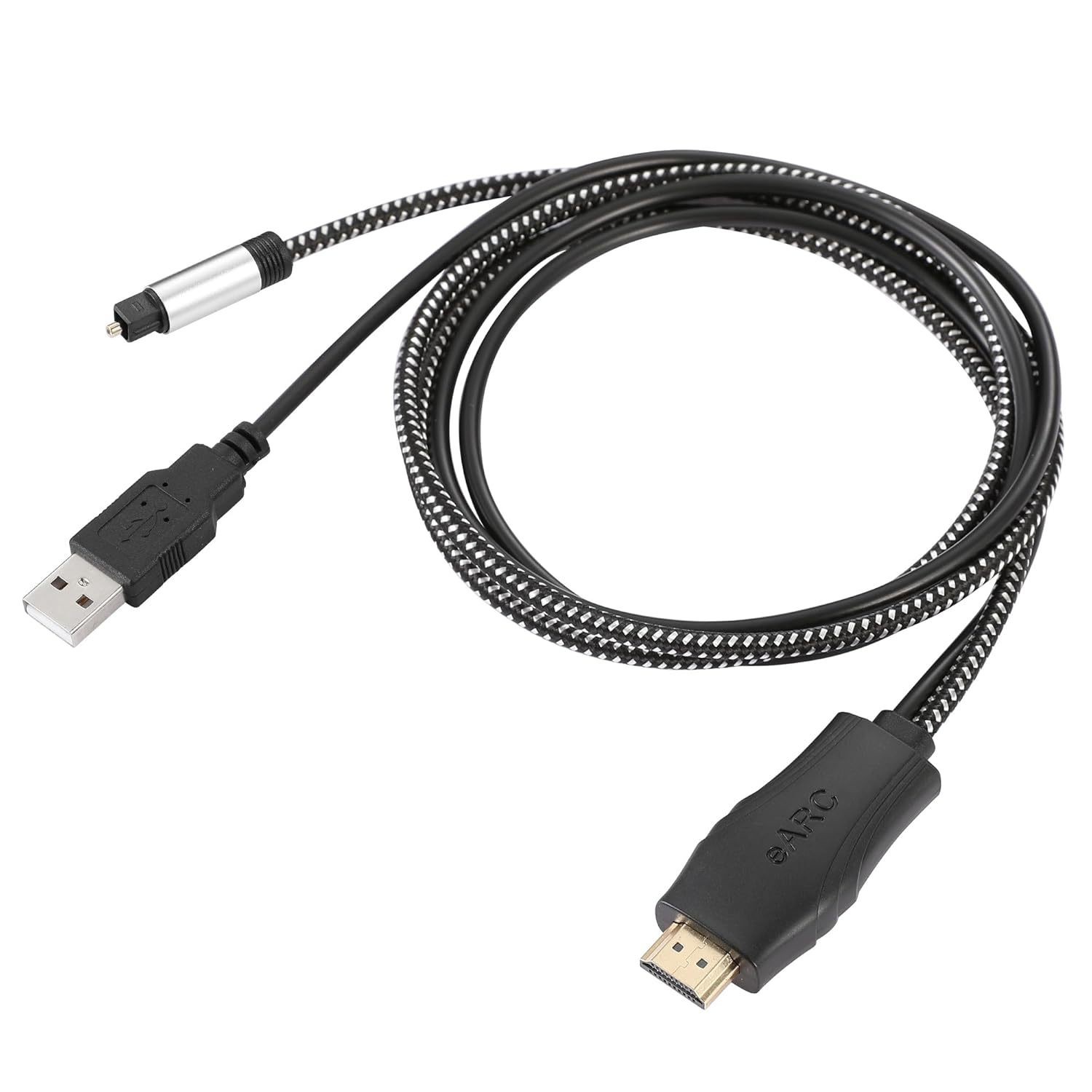 Cabo Extrator de Áudio Óptico  - Optical Audio Hdmi Earc Extractor avaliação e preço