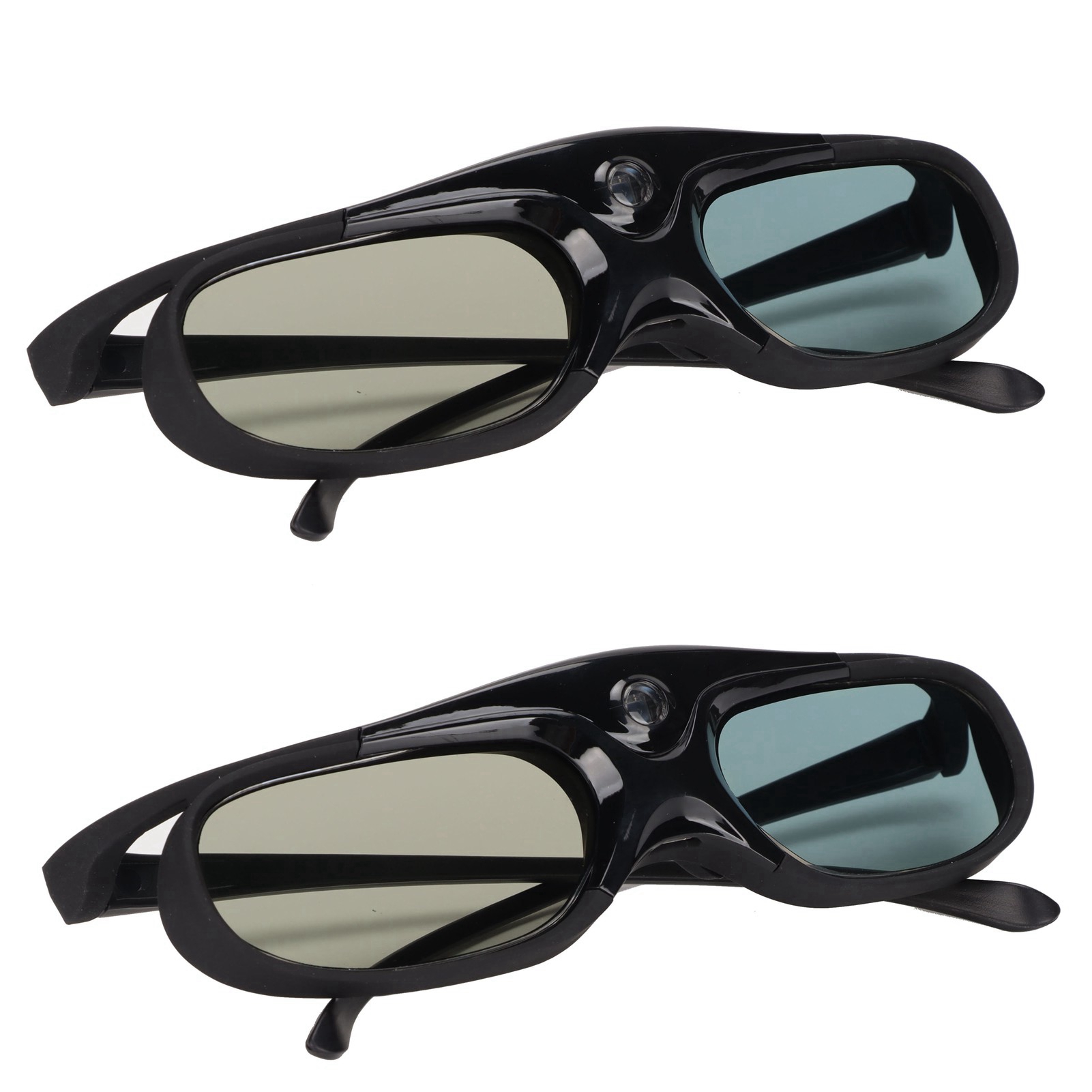 2 unidades de óculos 3D para p - Active 3D Glasses Dlp Link Projector avaliação e preço