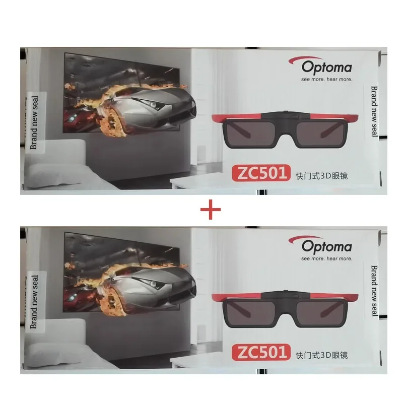 Óculos 3D Ativos Optoma ZC501  - Active 3D Glasses Dlp Link Projector avaliação e preço