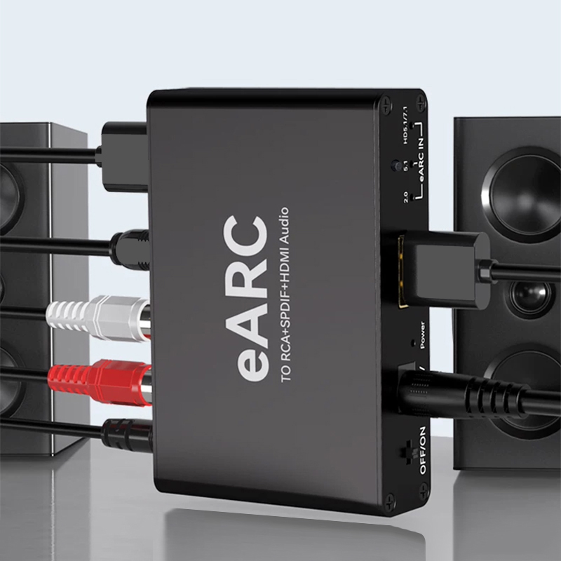 Conversor Extrator de Áudio HD - Optical Audio Hdmi Earc Extractor avaliação e preço
