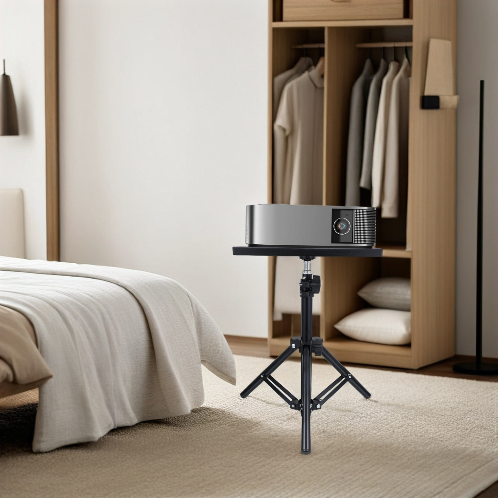 Suporte para projetor, tripé p - Projector Floor Stand Tripod Adjustable avaliação e preço