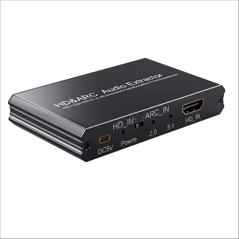 Extrator de Áudio ARC 4K 60HZ  - Optical Audio Hdmi Earc Extractor avaliação e preço