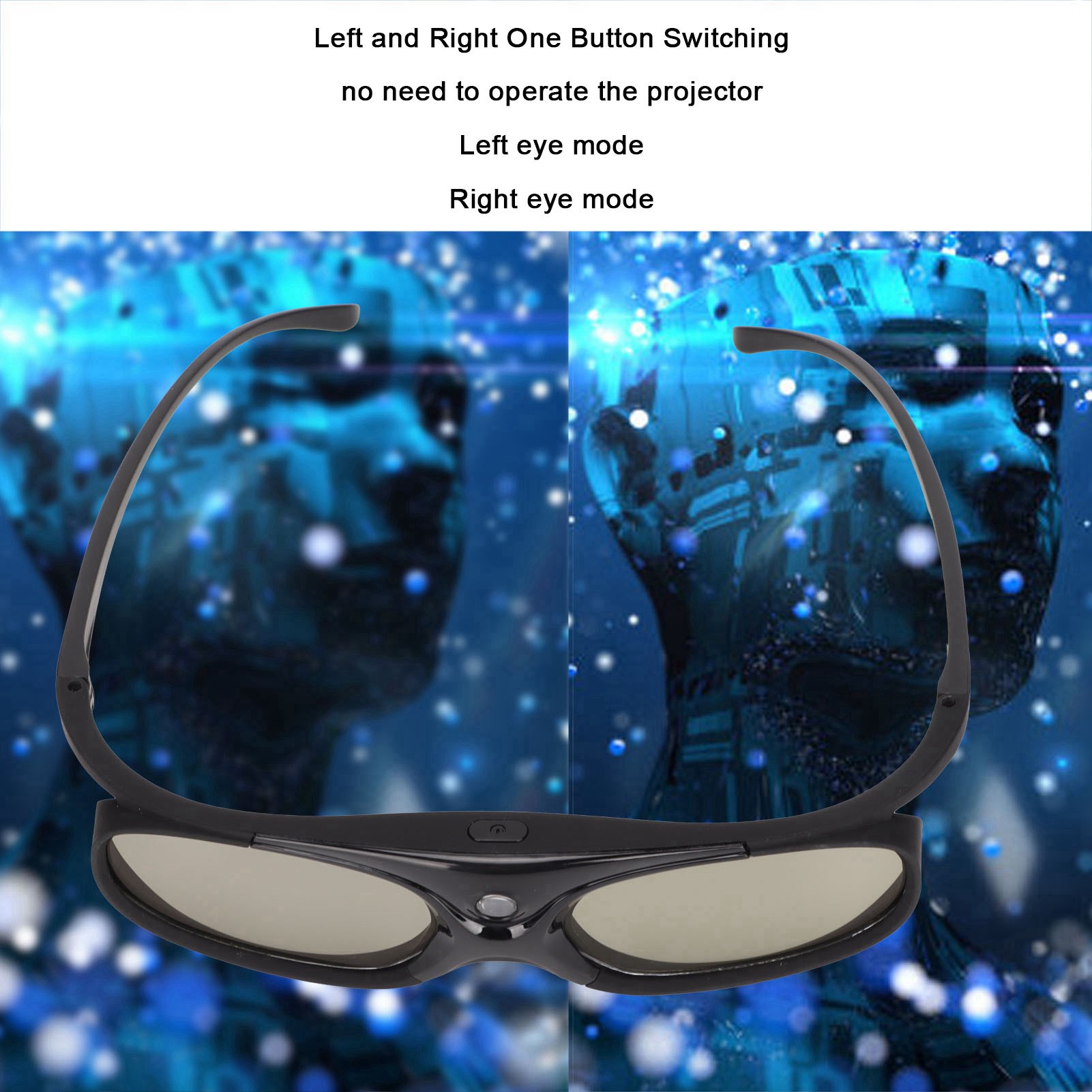 Óculos de obturador ativo 3d,  - Active 3D Glasses Dlp Link Projector avaliação e preço