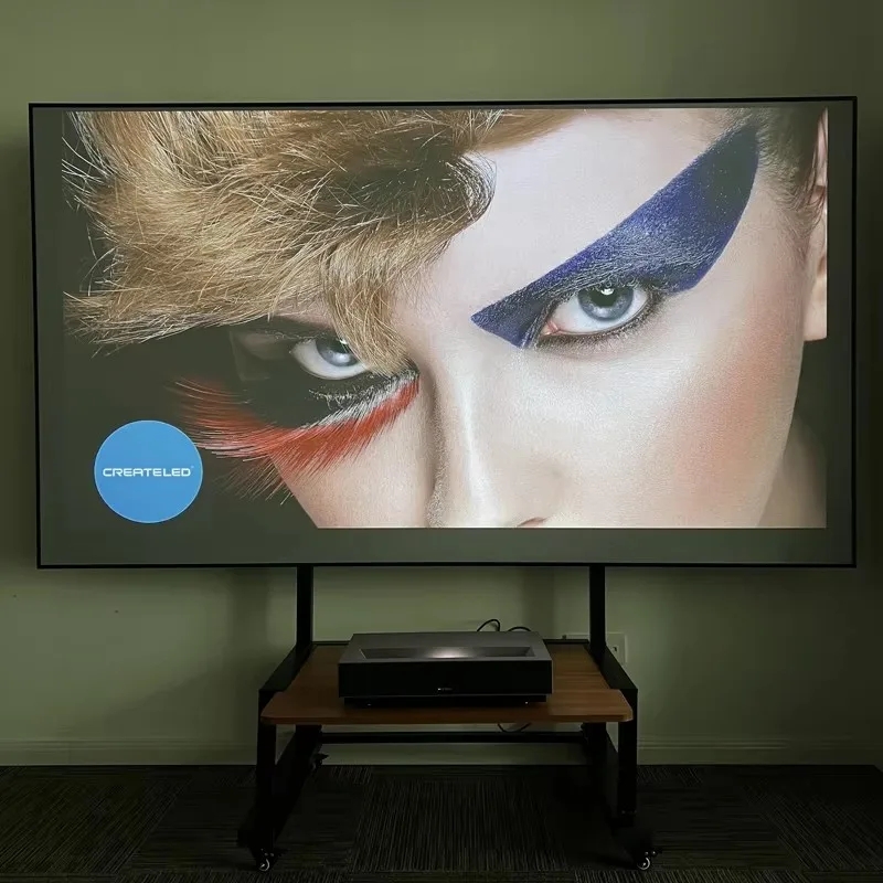 Acessível 150 Polegada Max Gre - Ultra Short Throw Laser Projector 4K avaliação e preço