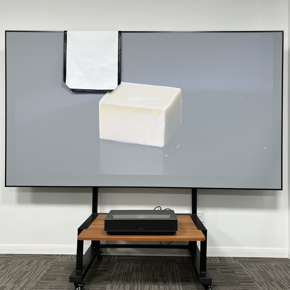 Acessível 150 Polegada Max Gre - Ultra Short Throw Laser Projector 4K avaliação e preço