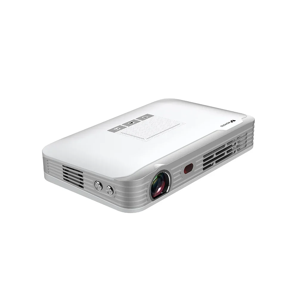 Novo WOWOTO T9S Max: 450 ANSI  - Mini Portable Projector Rechargeable Battery avaliação e preço
