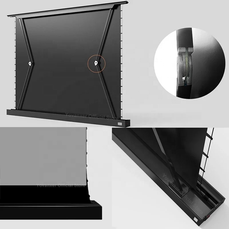 Tela de projeção motorizada de - Alr Ambient Light Rejecting Projector Screen avaliação e preço