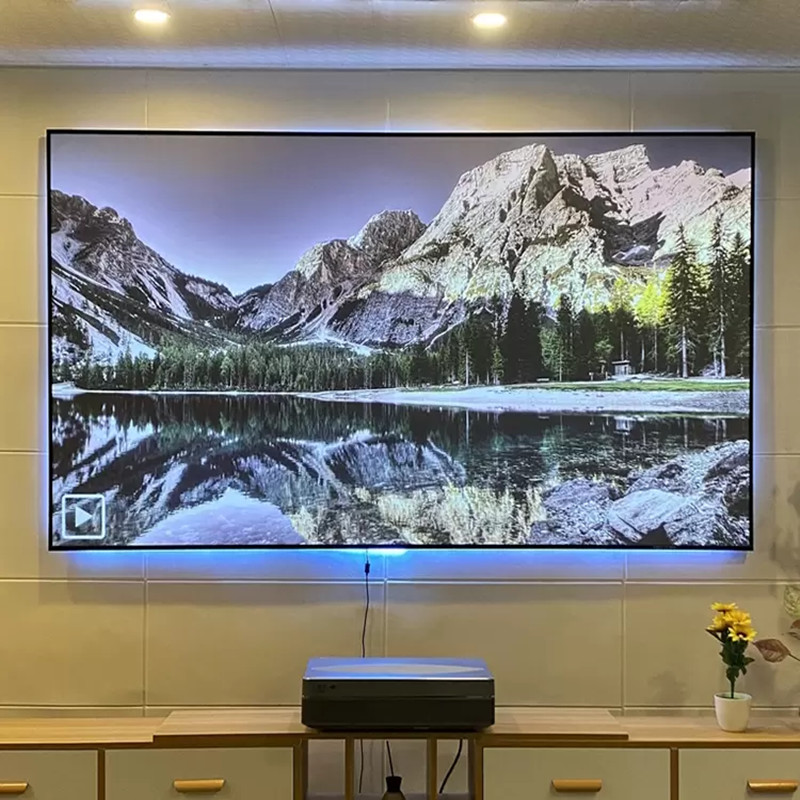 16:9 alr luz ambiental rejeita - Alr Ambient Light Rejecting Projector Screen avaliação e preço